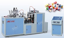 Double PE coated Paper Cup Forming Machine